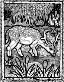 Харт zentangle