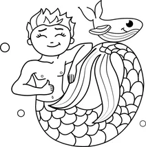 Хлопчик русалочка