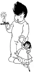 Хлопчик у піжамі