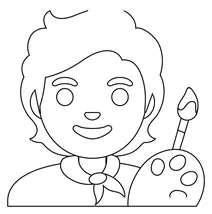 Художник emoji