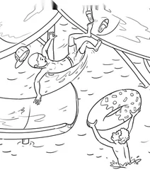 Kids on water slides