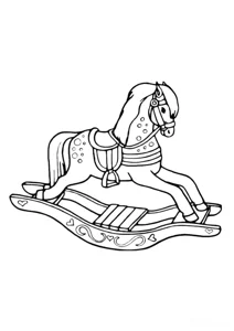 Кінь-іграшка, що катається