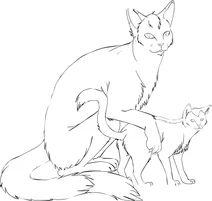 Кішка з кошенятами