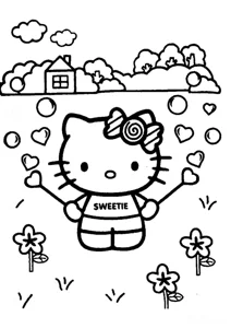 Kitty на природі