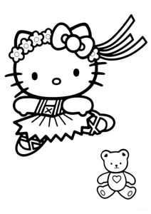 Kitty на танцях