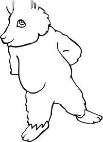 Клишоногий ведмедик