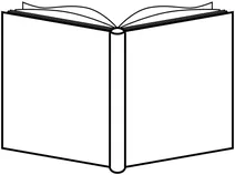 Книга відкрита схема