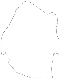 Контурна карта есватіні