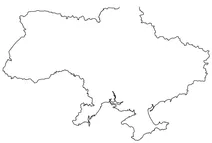 Контурна карта україни