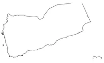 Контурна карта ємену