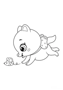 Кошеня та мишка