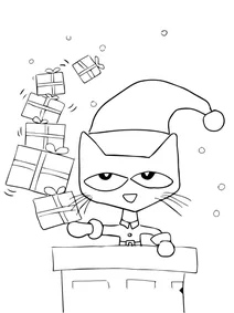 Котик піт рятує різдво