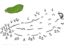 Крапка за крапкою – огірок