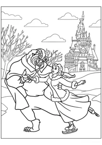 Красуня і чудовисько на ковзанах