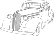 Купе chevrolet 30-х років