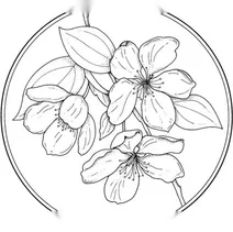 Квіти в обрамленні