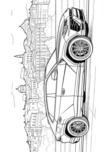Ламборгіні Urus у місті