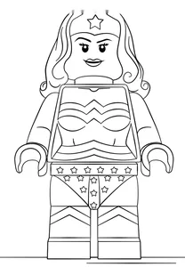 Lego диво-жінка