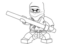 Lego ninjago cole — чорний ніндзя