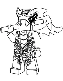Lego ninjago lizaru