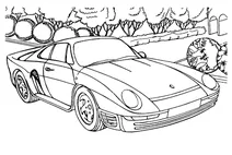 Легковий автомобіль порше 959 (porsche 959)