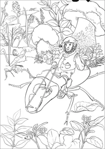 В лісі лепреконів розмальовка