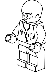 Лікар з серії lego city