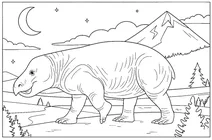 Lisowicia bojani prehistoric landscape