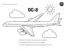 Літак nasa: dc-8