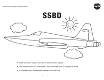 Літак наса: ssbd (демонстраційний літак зі звуковою стрілою)