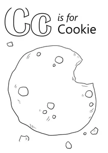 Літера c — cookie (печиво)