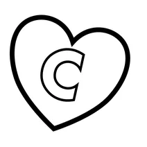 Літера c у сердечку