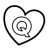 Літера q у сердечку