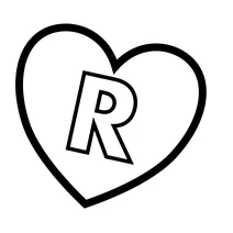 Літера r у сердечку
