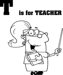 Літера т починає слово “teacher
