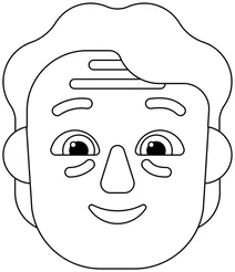 Літня людина emoji