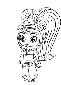 Лія з «shimmer and shine