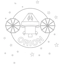 Логотип космічного корабля оріон