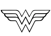 Логотип wonder woman