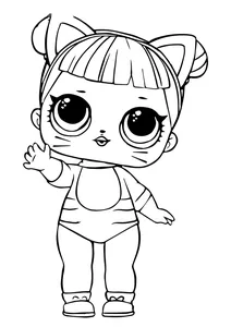 Lol-лялька baby cat