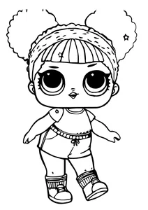 Lol-лялька hoops mvp glitter