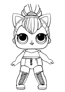 Lol-лялька kitty queen