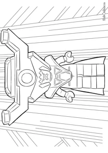 Розмальовка «Лорд Бізнес»: роздрукувати, завантажити