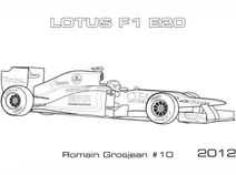 Lotus e20 – перегоновий автомобіль «формула-1