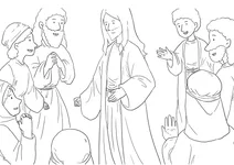 Луки 4:14-15 спокуса ісуса — ісус прославляється