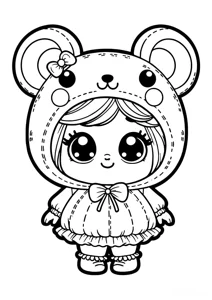 Лялька в костюмі хом’яка