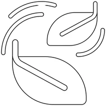 Лист на вітрі (емодзі)