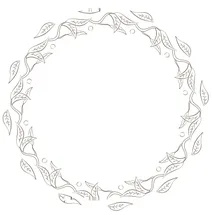 Листя рамка