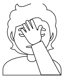 Людина facepalming emoji