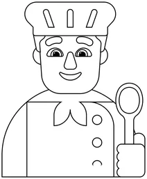 Людина кухар emoji